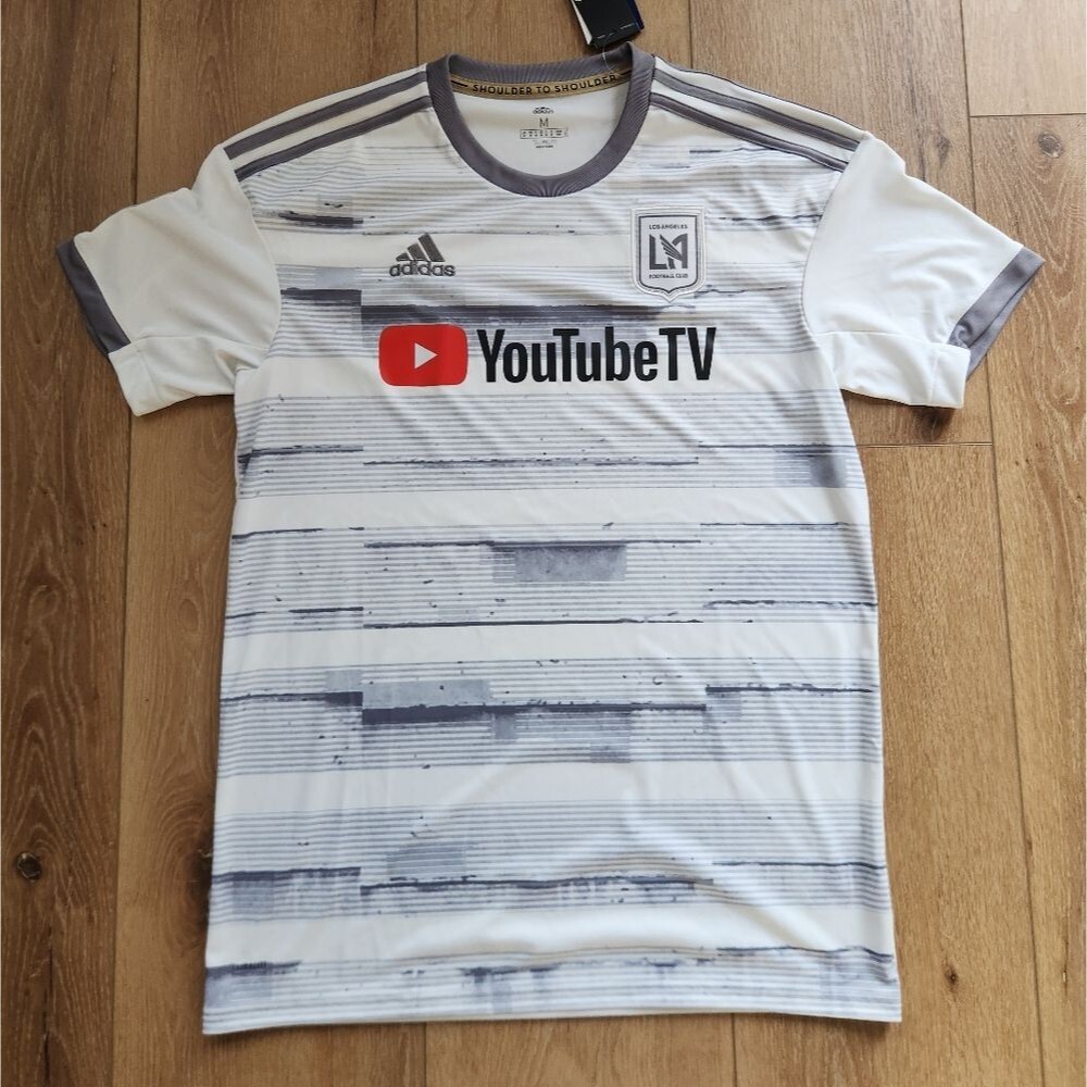 2019 Adidas Men’s LA Los Angels FC LAFC Away Soccer Jersey Large M MLS US